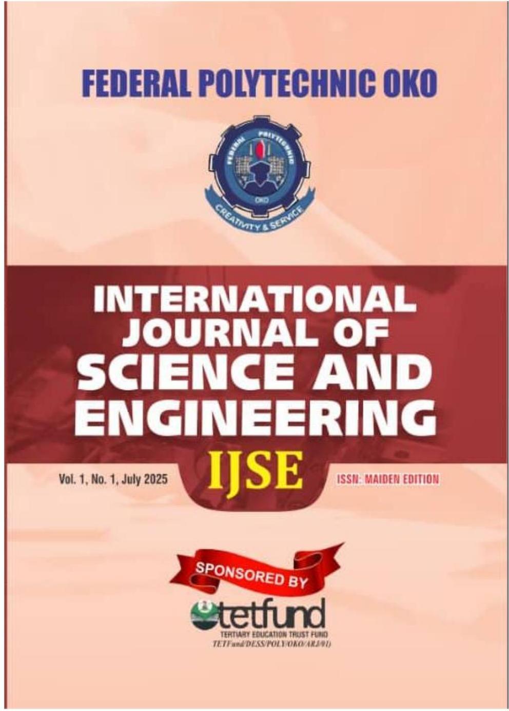 					View Vol. 1 No. 1 (2025): International Journal of Science and Engineering and Technology (IJSE)
				